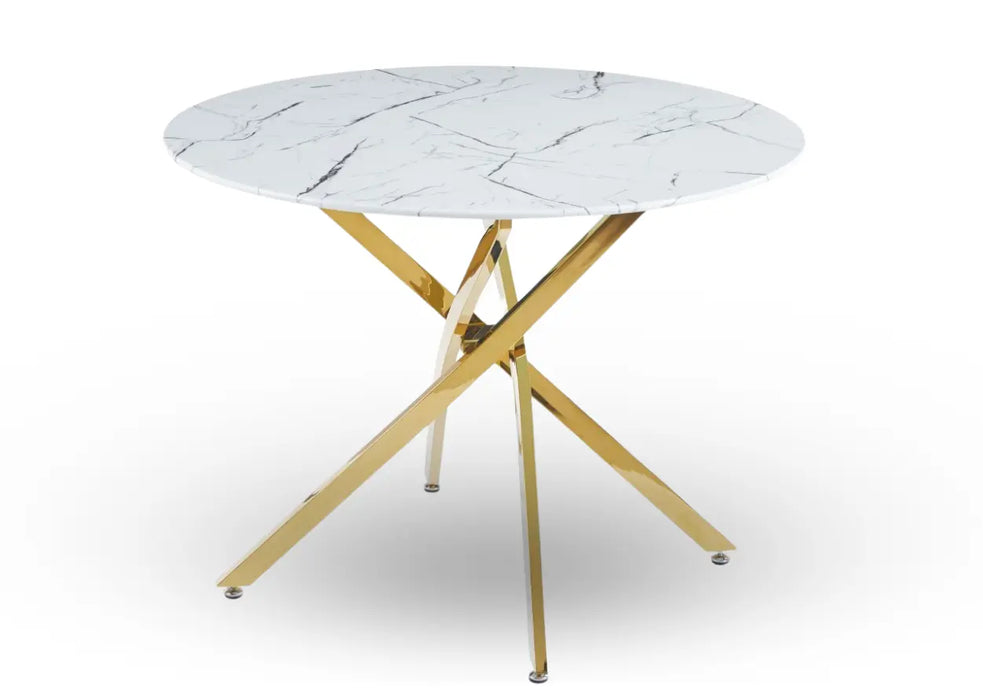 Stół okrągły Elysia 100 cm – elegancja w nowoczesnej formie