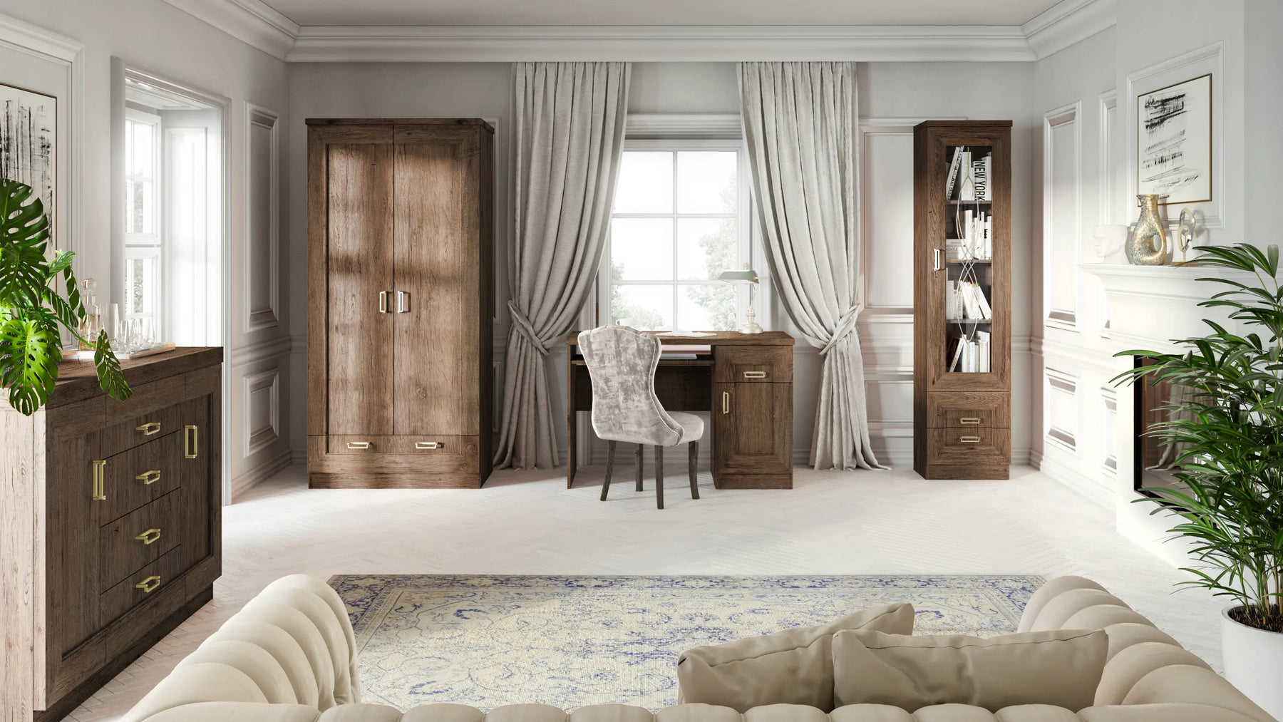 Home office w małym mieszkaniu — jak dobrać meble, żeby praca była wygodna i stylowa