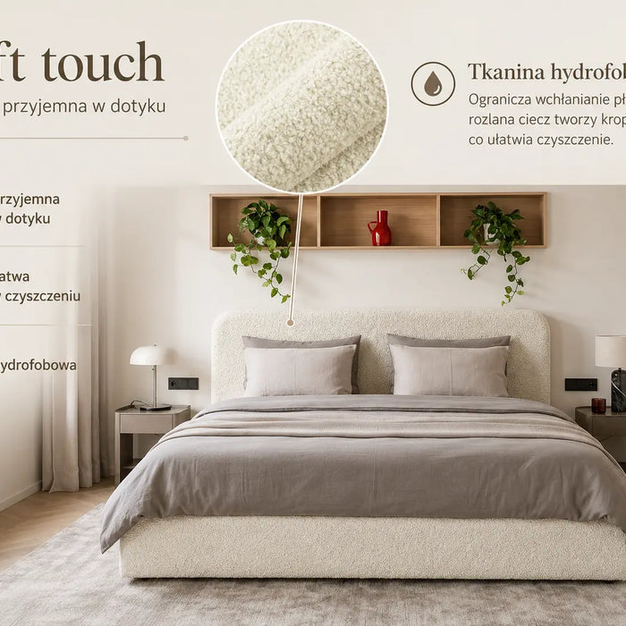Łóżko tapicerowane 160x200 – komfort, styl i funkcjonalność