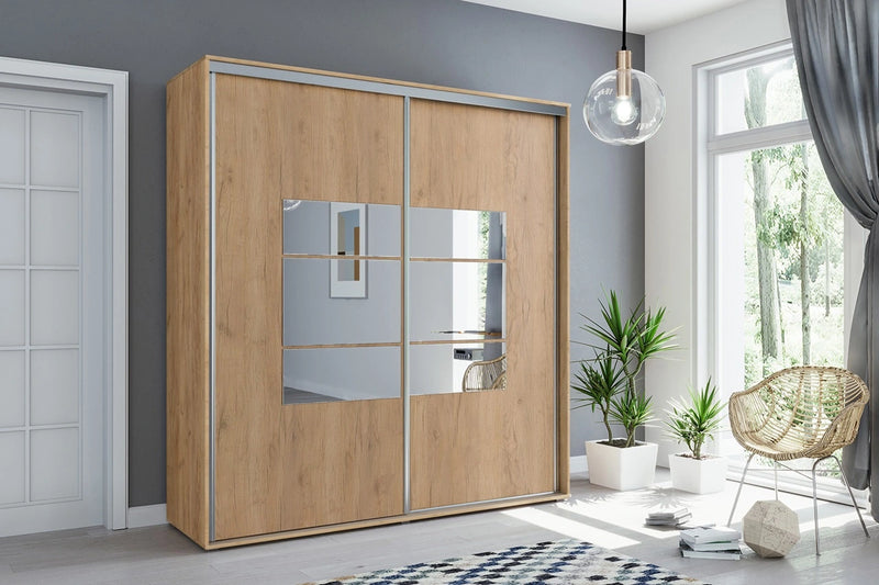 Szafa w kolorze craft złoty w modnym salonie Apollo 2-2