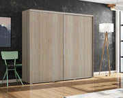 Szafa do sypialni z wieszakami Apollo 2-15 w aranżacji