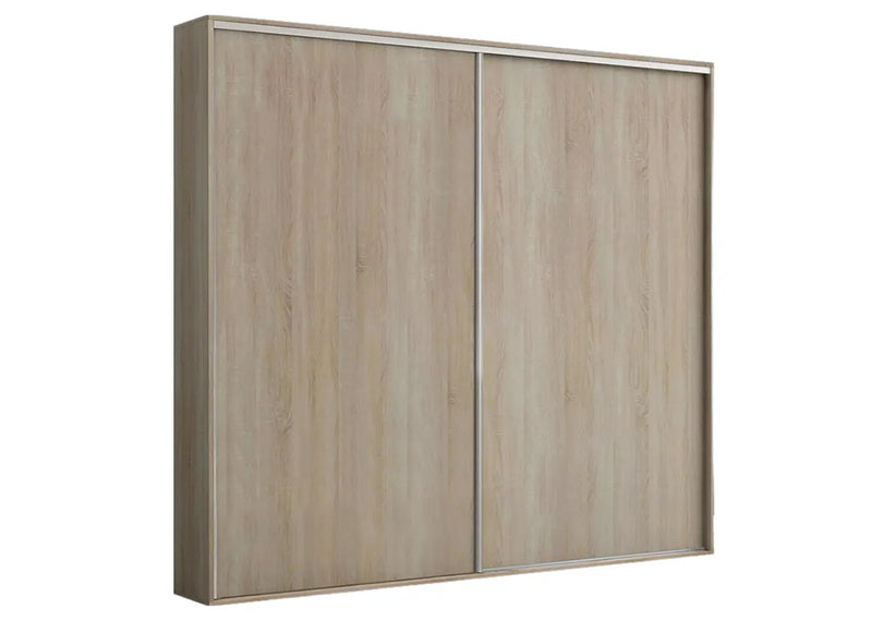 Szafa z drzwiami przesuwnymi w kolorze sonoma