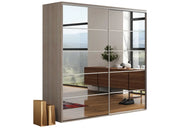 Nowoczesna szafa z lustrem na froncie