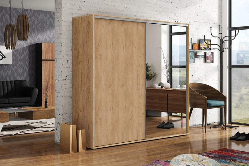 Klasyczna szafa ubraniowa do sypialni