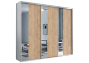 Modna szafa do sypialni z drzwiami przesuwnymi 