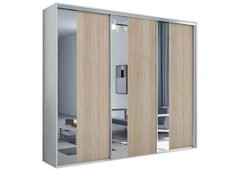 Duża, nowoczesna szafa wysokiej jakośći