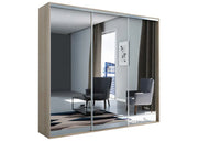 Szafa w kolorze sonomy z lustrem na froncie