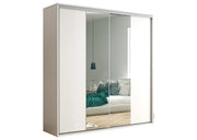 Duża szafa do sypialni lub przedpokoju z lustrem na froncie