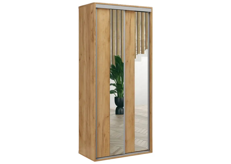 Szfa z drzwiami przesuwnymi do małych mieszkań