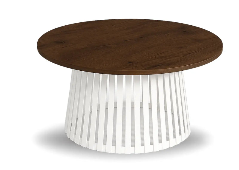 Stolik Lefkas Adel - biała noga