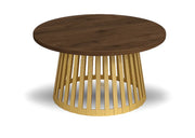 Stolik kawowy adel Lefkas-złota noga