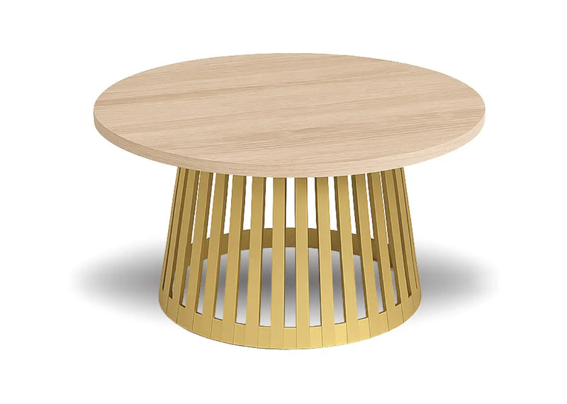 Stolik sonoma Adel-złota noga