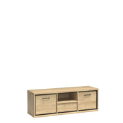 
Szafka rtv z metalowymi uchwytami