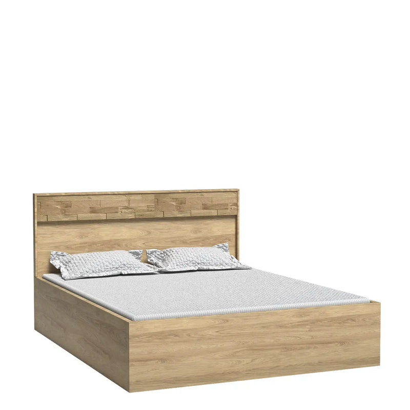 Łóżko do sypialni wraz z podświetleniem