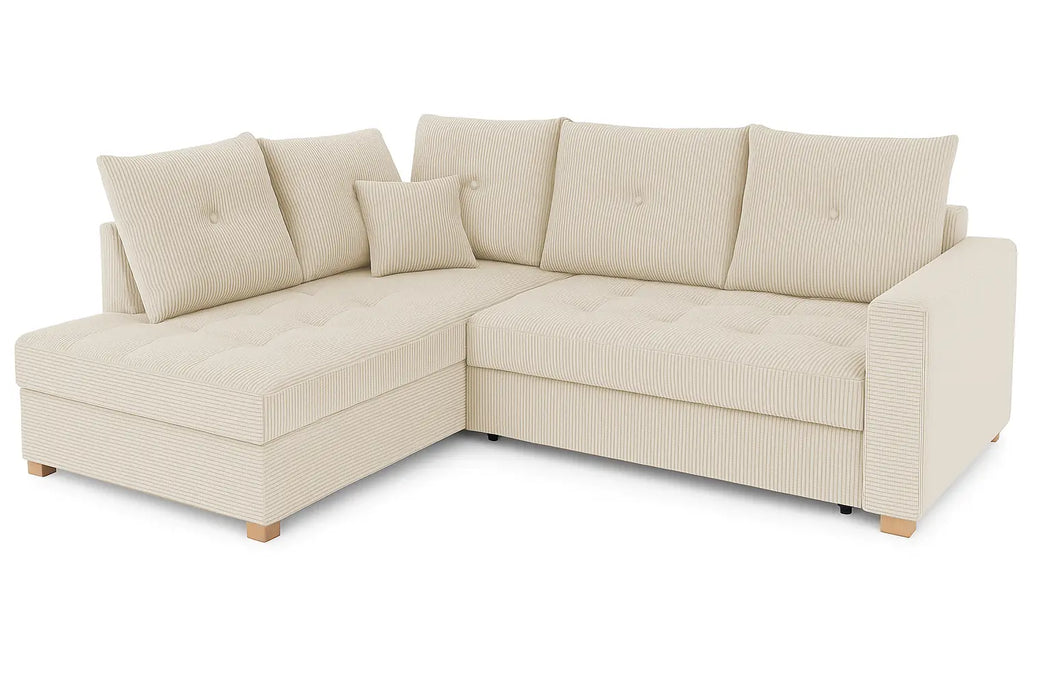 Lewa strona narożnika kremowego Aoki