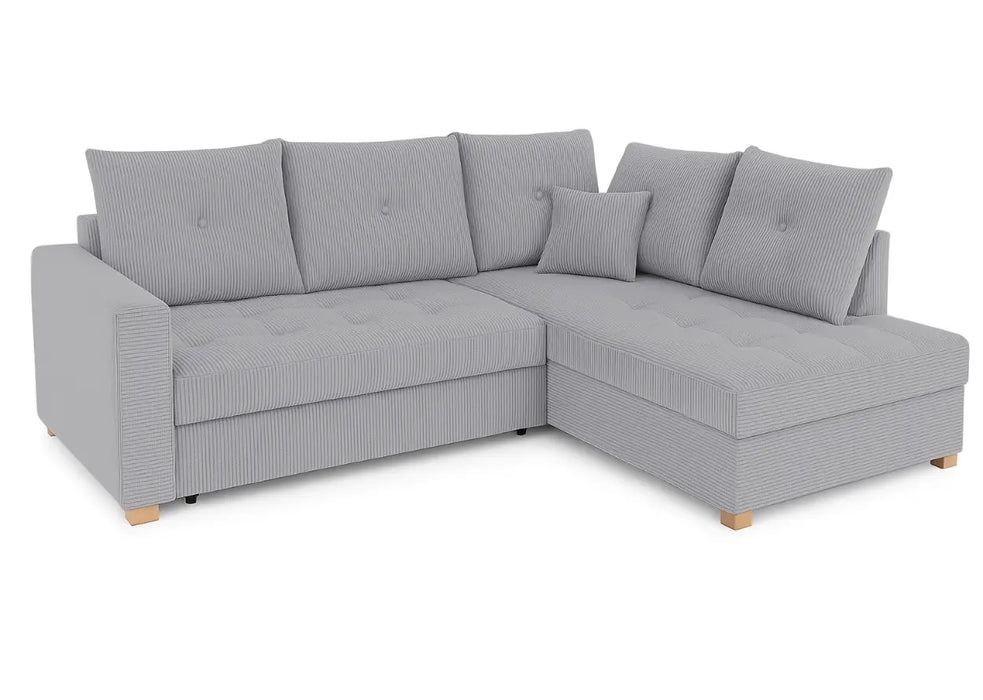 Prawa strona narożnika Aoki w kolorze szarym