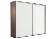 Szafa z białym frontem w połysku