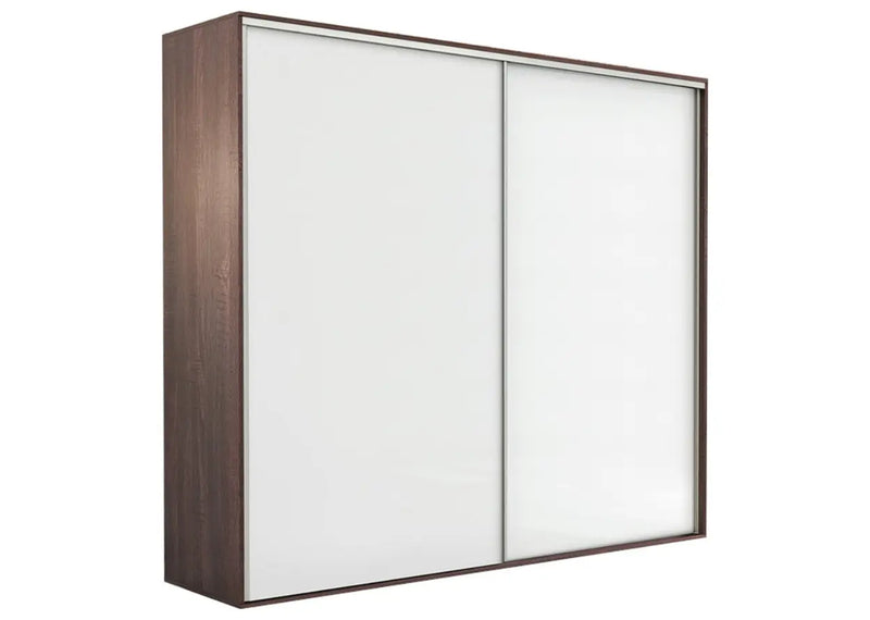 Szafa z białym frontem w połysku