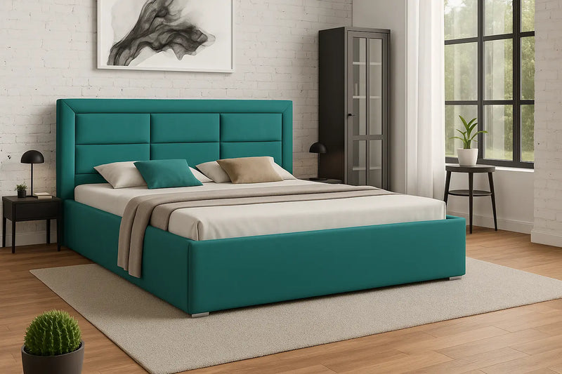 Aranżacja łózka contessa z pojemnikem