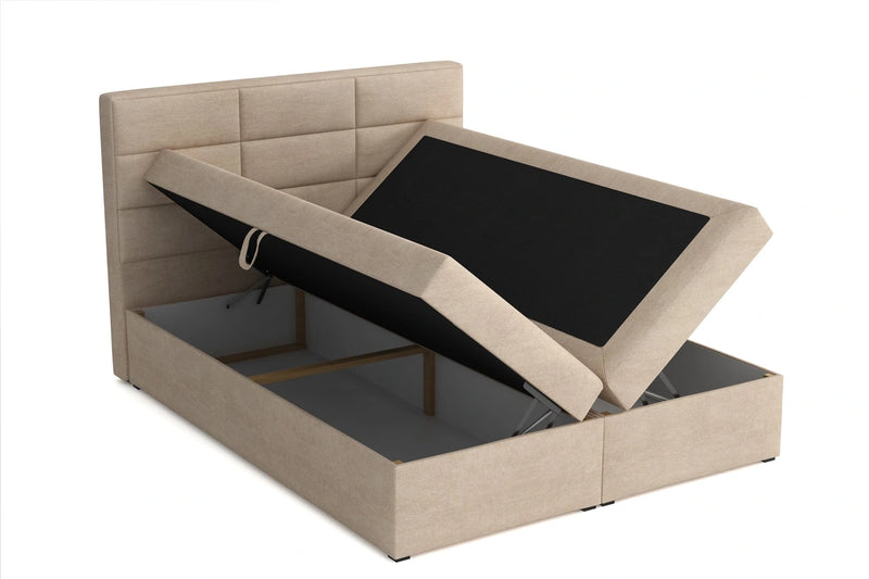 Otwarte łózko kontynentalne 