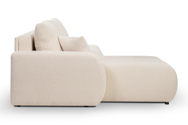 Beżowy narożnik Bali z prawej strony