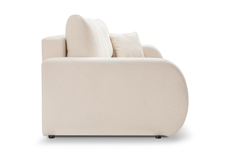 Bok sofy w kolorze beżowym