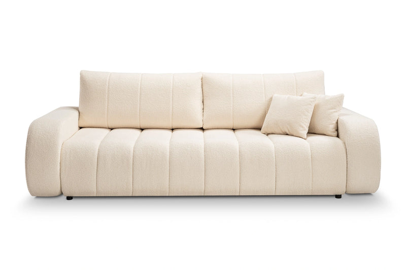 Elegancka sofa z modną tkaniną