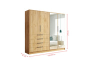 Wymiary szafy Belissa