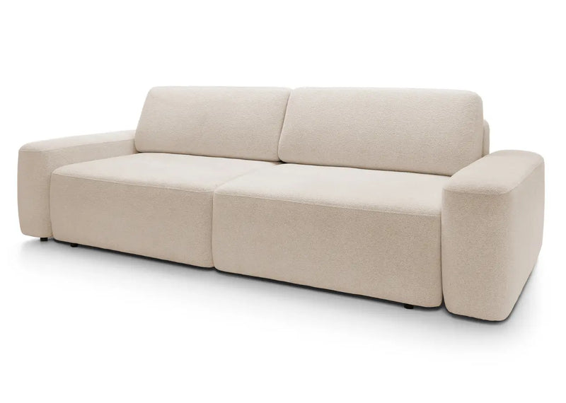 Beżowa sofa do salonu i sypialni 