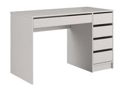 Kaszmirowe biurko do pracy z szufladami