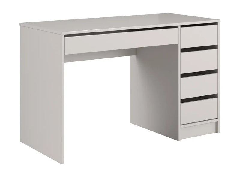 Kaszmirowe biurko do pracy z szufladami