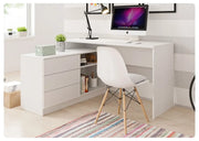 Modne białe biurko Tavo