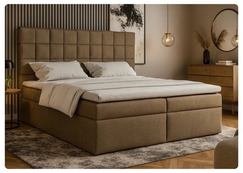 Nowoczesne łóżko Mirabel box