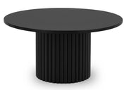 Czarny stolik kawowy