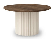 Stolik kawowy z akcentami kaszmiru i lefkasu