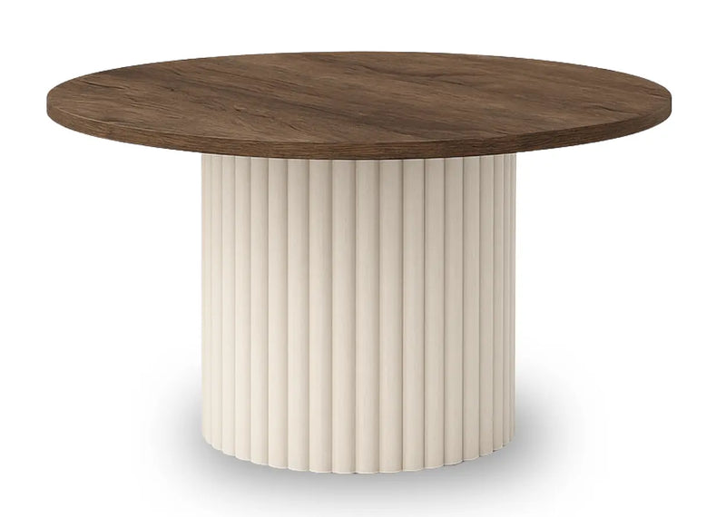 Stolik kawowy z akcentami kaszmiru i lefkasu