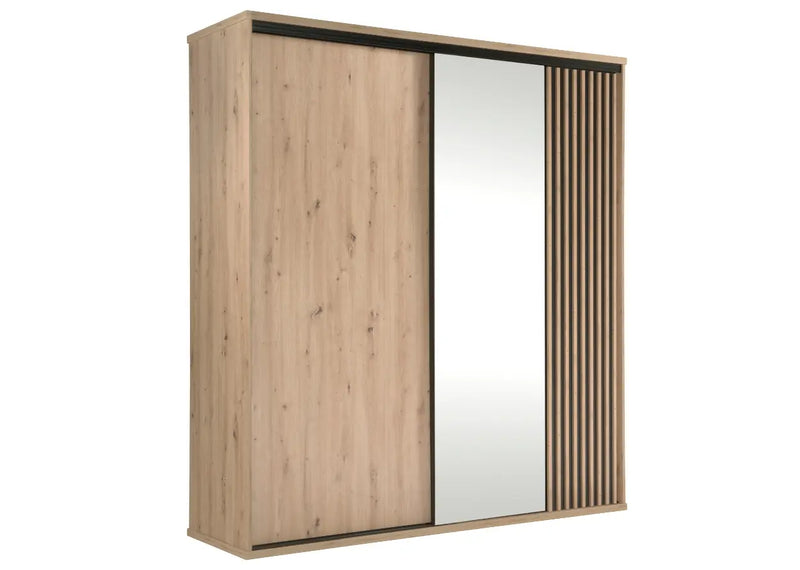 Duża i modna szafa do sypialni z lustrem!