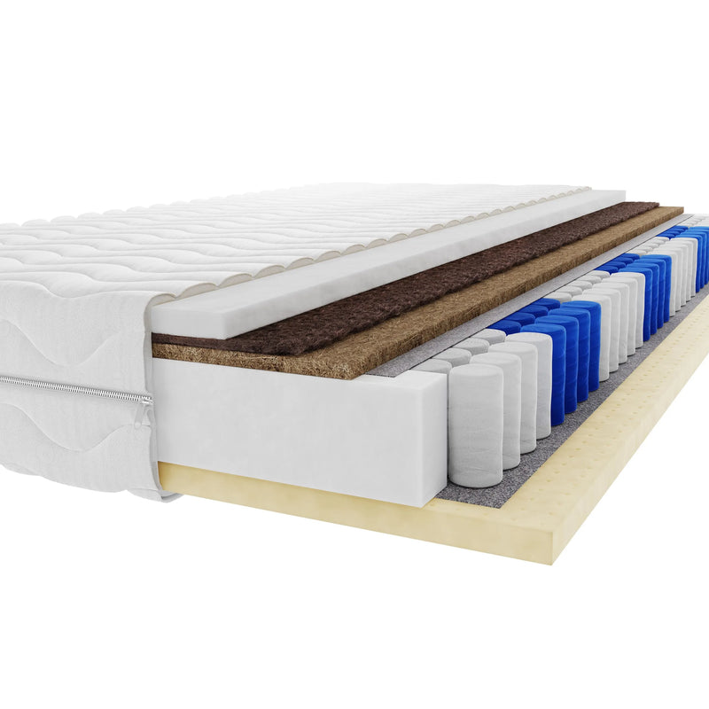 Materac Centro – sprężyny z kokosem, zbliżenie! Heydoo.pl