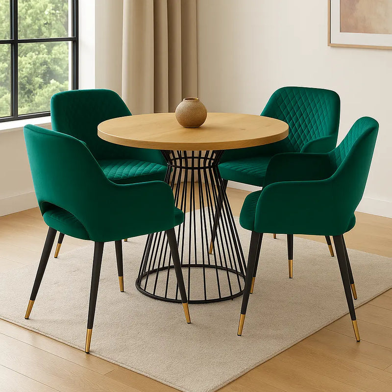 Krzesło Enzo w nowoczesnym salonie