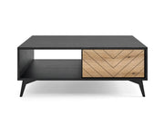 Elegancka ława do salonu z modnym wzorem!