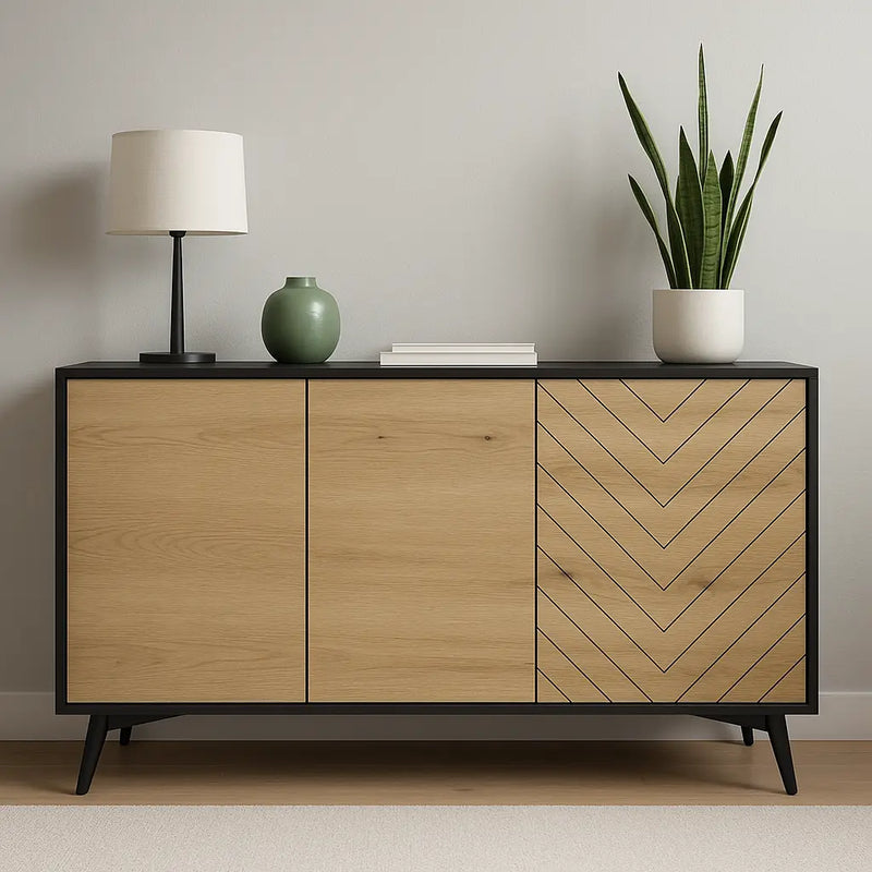 Duża komoda na tle jasnej ściany Diamond