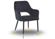 Czarne krzesło Enoz