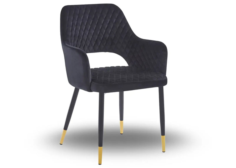 Czarne krzesło Enoz