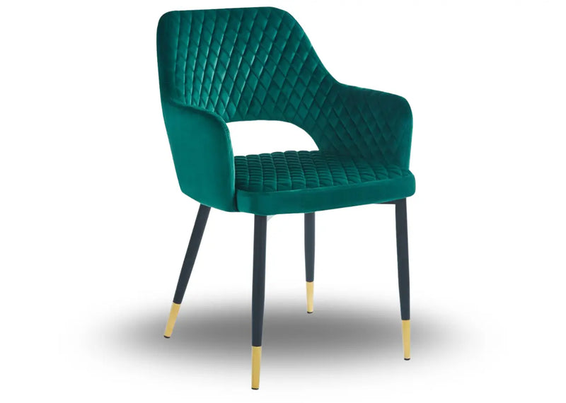 Zielone krzesło Enzo