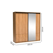 Wymiary szafy do sypialni Fonitis F11