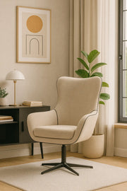 Fotel Etos przy biurku w aranżacji