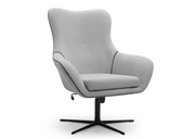 Jasno szary fotel obrotowy Etos