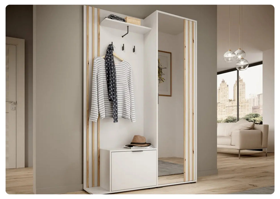 Garderoba Nelly w modnej aranżacji