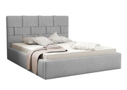 Szare łóżko z pojemnikiem do sypialni!