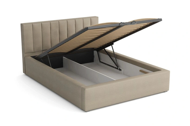 Pojemnik z metalową ramą łóżka Impresja